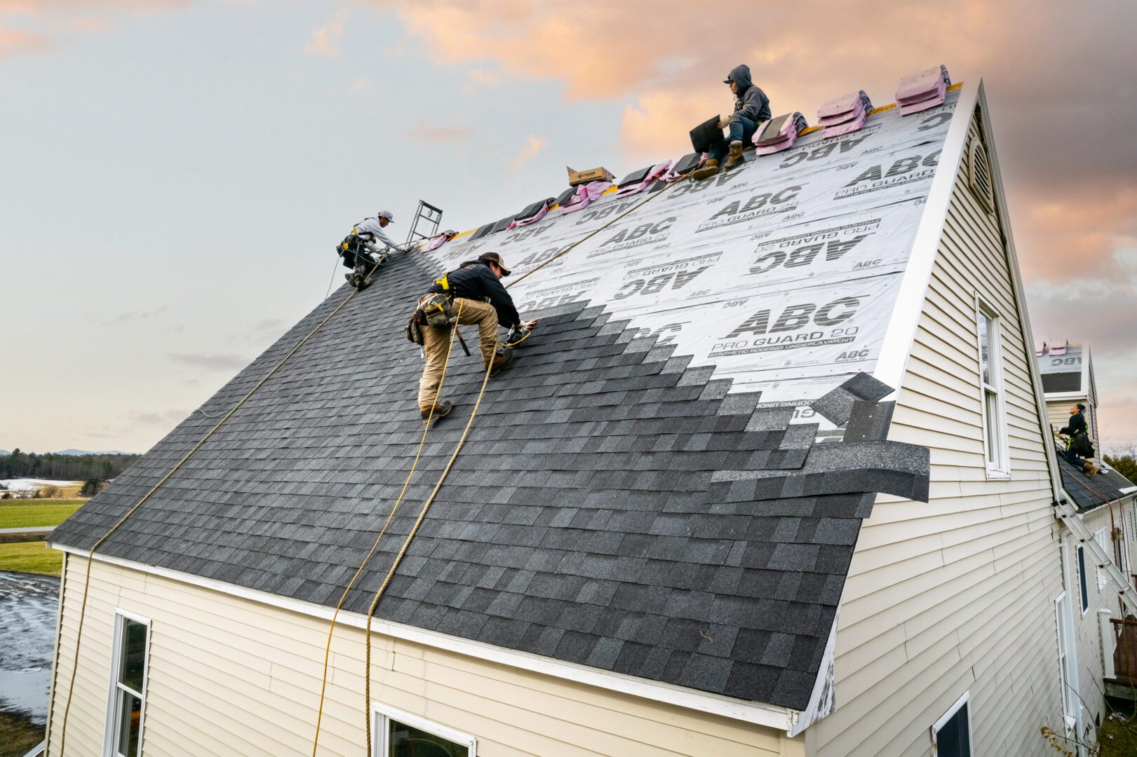 shingles installation